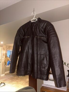Faux leather jacket Zara